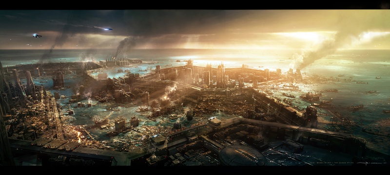 Illustration for article titled An Exclusive Look at the Stunning Concept Art Behind Cloud Atlas' Future Seoul